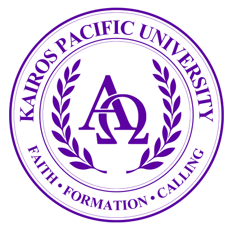 Kairos Pacific University seal